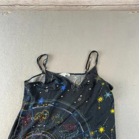 Johnny Was Celestial Space Womens Sz XS Sleep Dress Tank Blue - Picture 4 of 10
